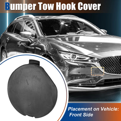 Tow Hook Cover for Mazda 6 Atenza (2018-2021) - Black