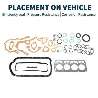 Cylinder head gasket for Toyota 3K/4K