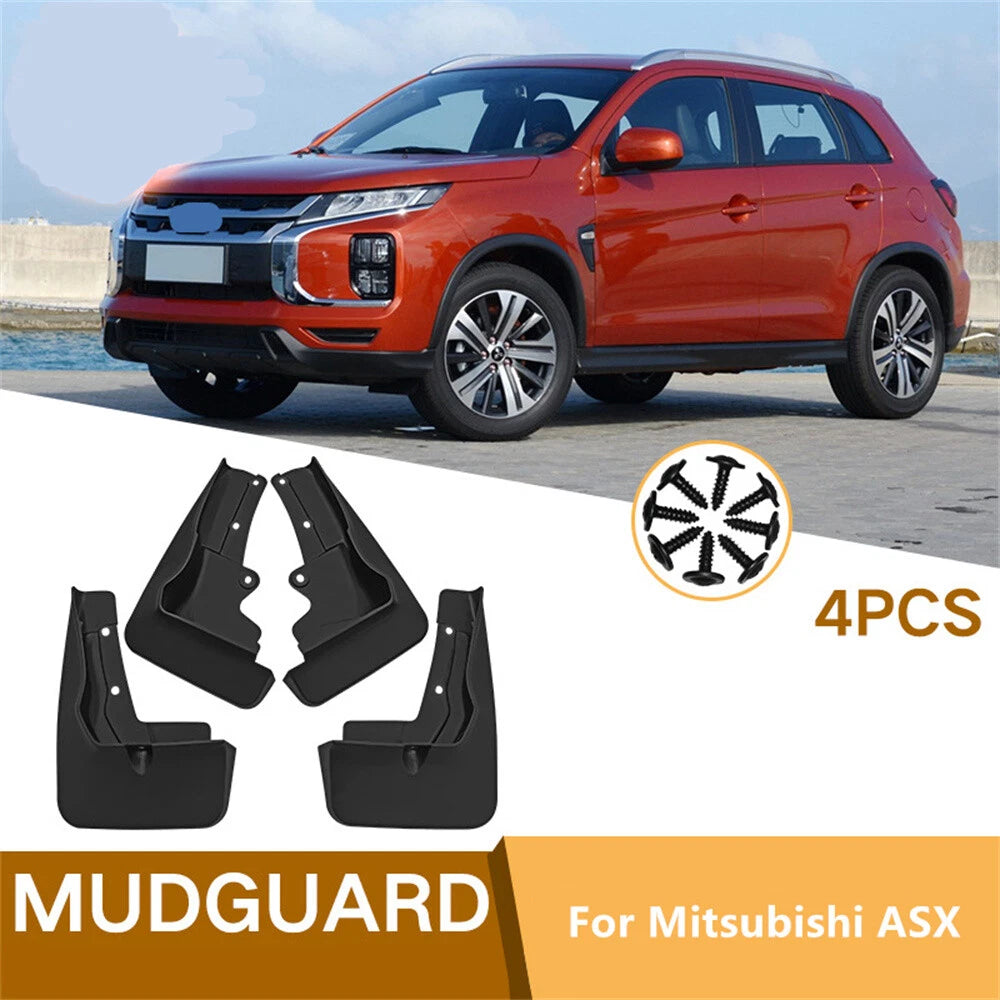 Mud Flaps Splash Guards for Mitsubishi ASX Outlander Sport (2020-2024)