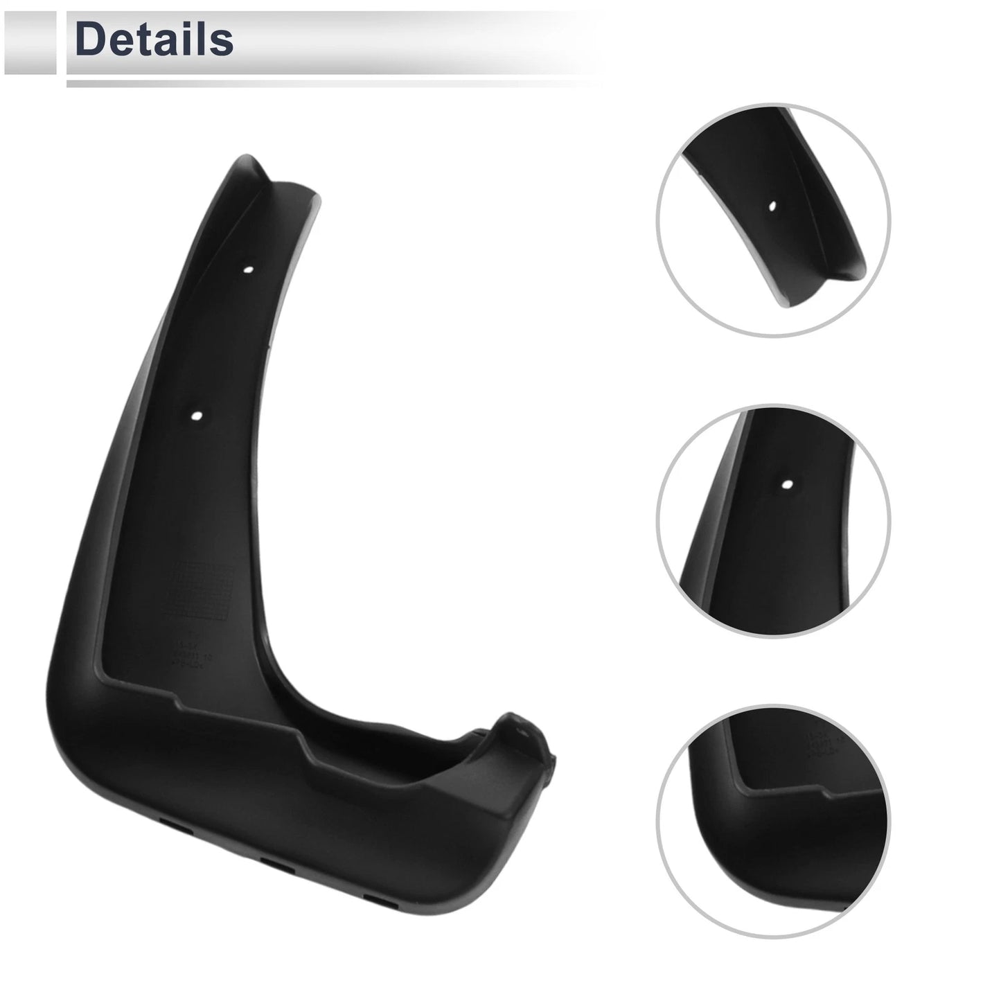 Mud Flaps Splash Guards 1 Set for BMW 3 Series F30/F35 (2013-2019)