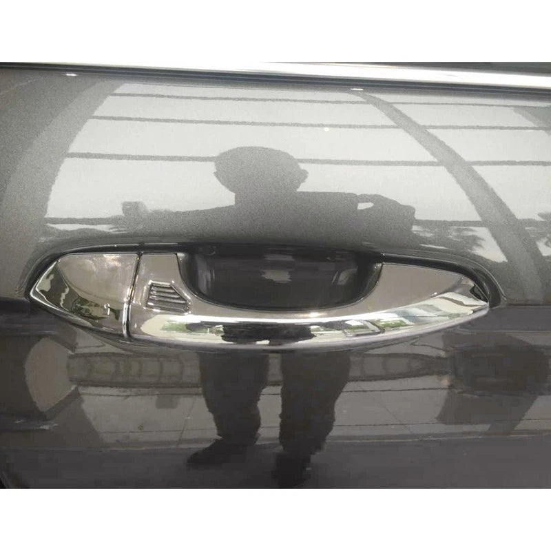 4 x Exterior Door Handle Covers with Key Holes for Ford Edge (2015-2021)