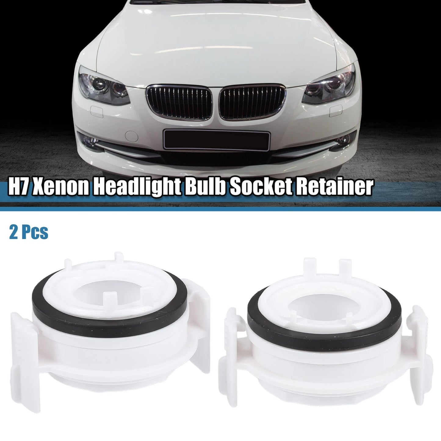 H7 Xenon Headlight Bulb Retainer Adapter for BMW 325i (2004)