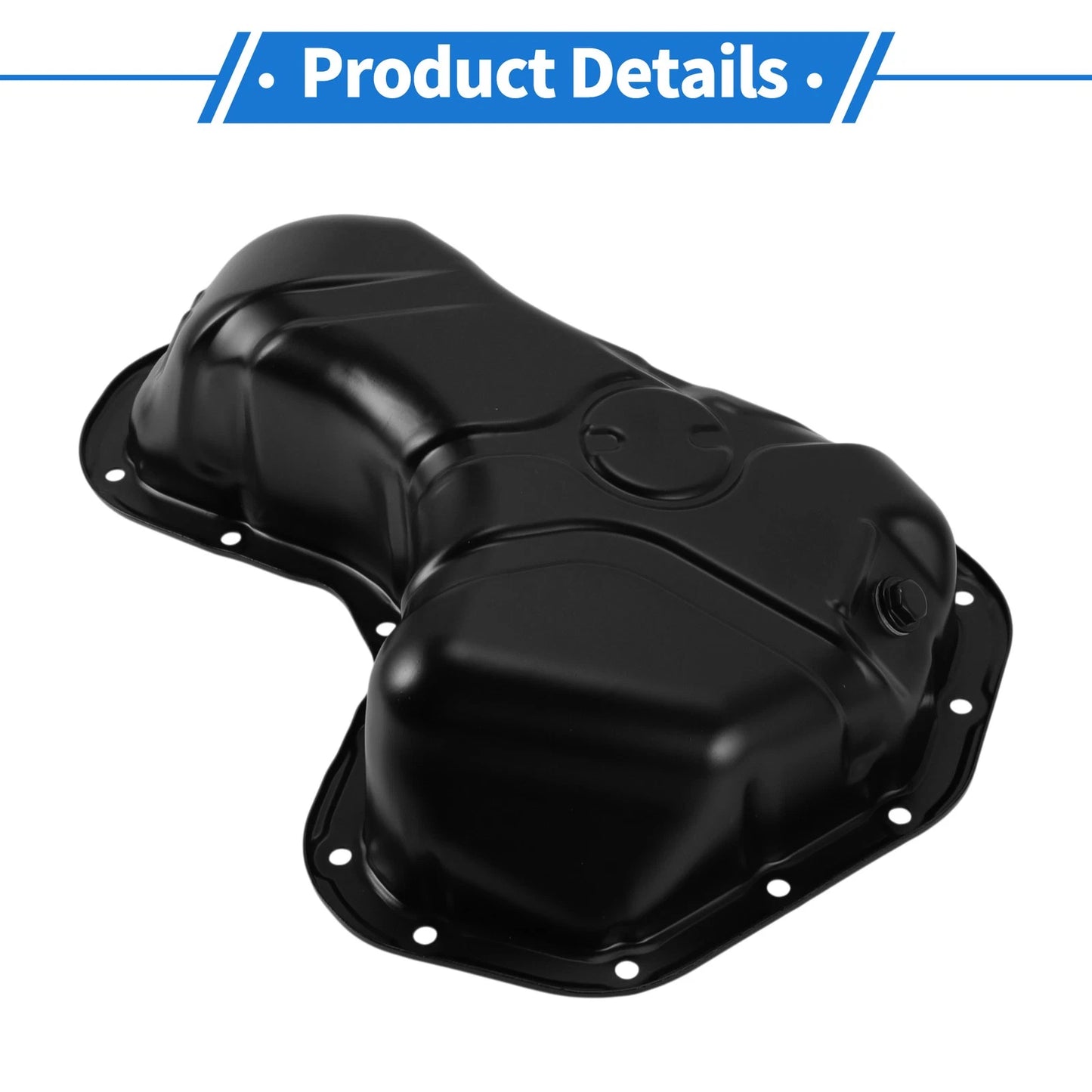 Engine Oil Pan for Toyota Highlander (2017-2019) Steel Black