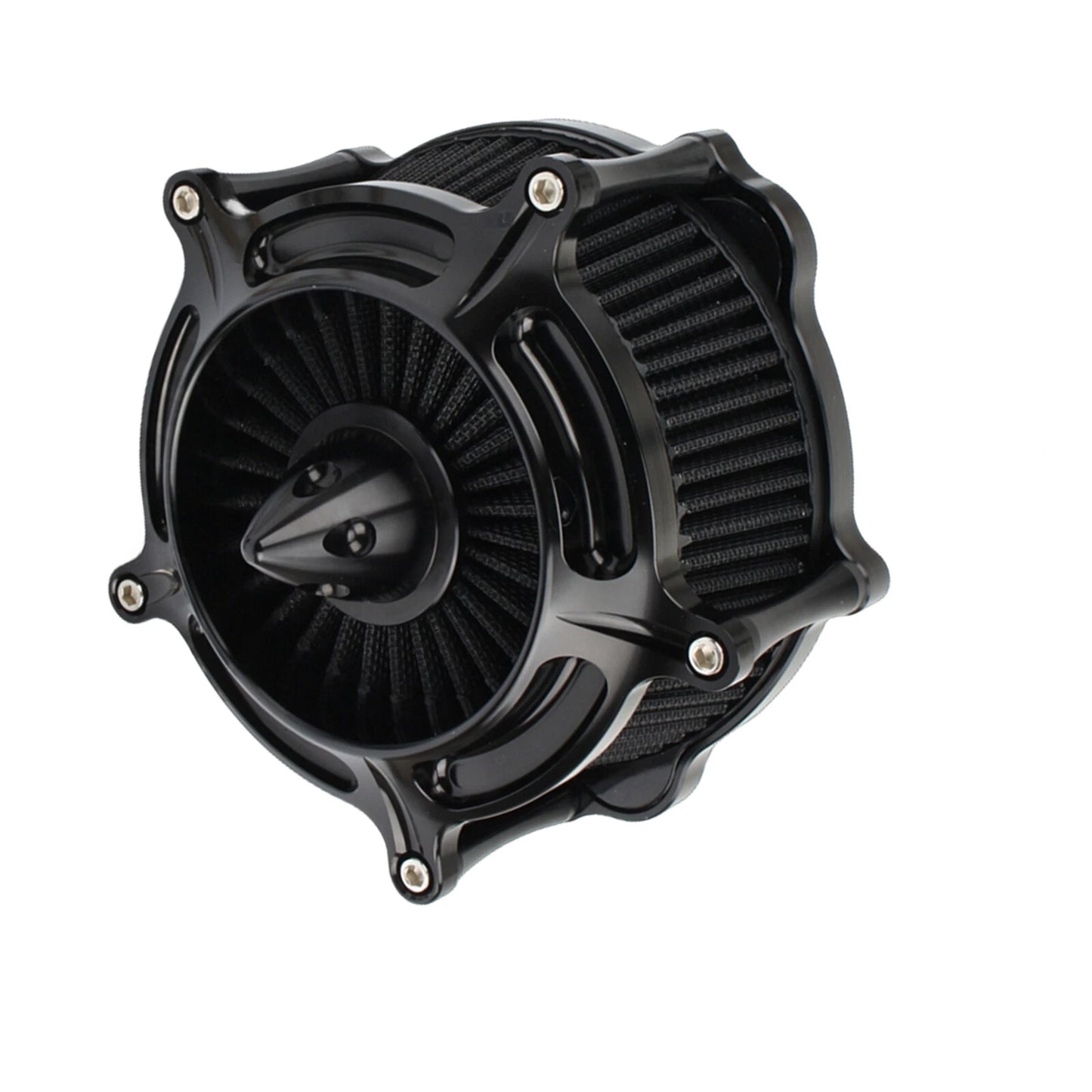 1x Air Cleaner Intake Filter for Harley Dyna/FXR/Softail (1993-2017) Black