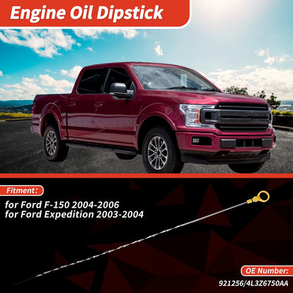 Oil Dipstick for Ford F-150 (2004-2006) Yellow 1 x Dip Stick