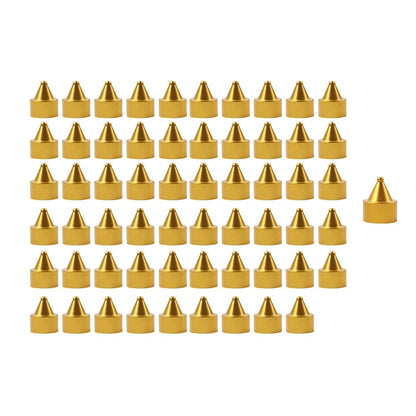 60 x Gold Engine Bolt Caps for Harley Heritage Softail Breakout Dyna FXD