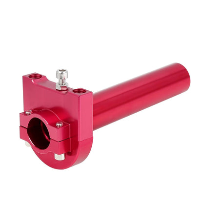 Grip / 22mm / Red Throttle Twist Handlebar Grip for Motorcycle