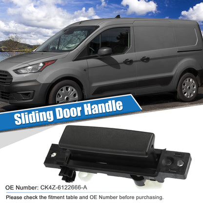 Interior Door Handle for Ford Transit T-150 (2015-2023) - Plastic Black