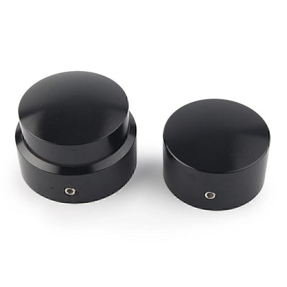 Black Rear Axle Nut Cover Caps for Harley XG 2015-Later, XL & Dyna 2008-Later