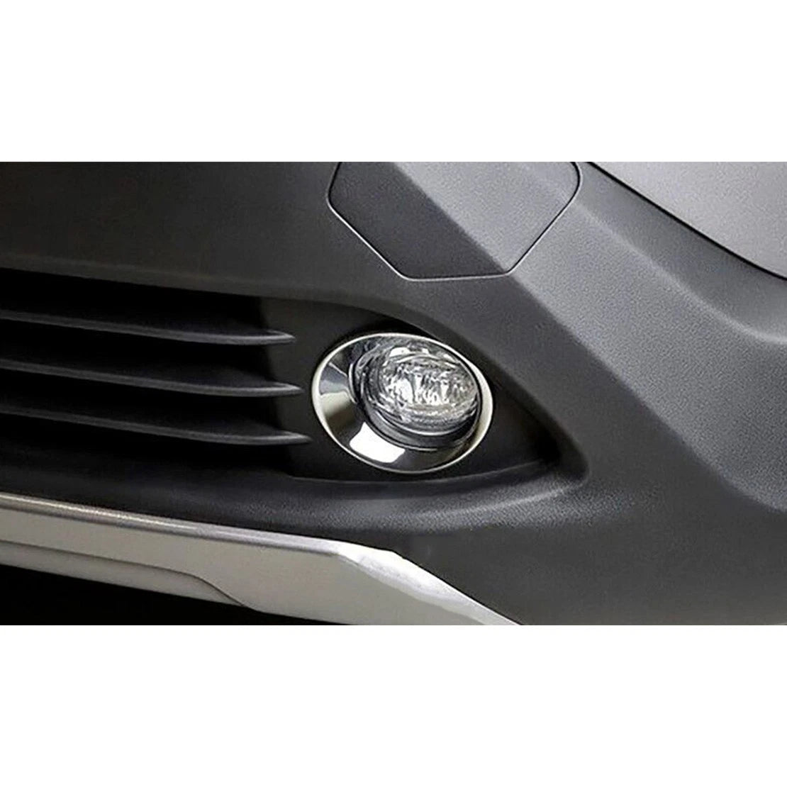 2 x Chrome Front Fog Light Bezels for Toyota Corolla Cross (2022-2023)