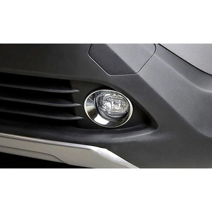 2 x Chrome Front Fog Light Bezels for Toyota Corolla Cross (2022-2023)
