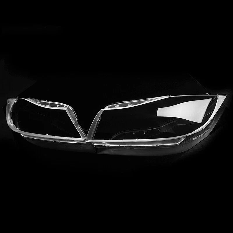 Xenon Headlight Lens Covers 2 x For BMW 3 E90 E91 Sedan (2005-2012)