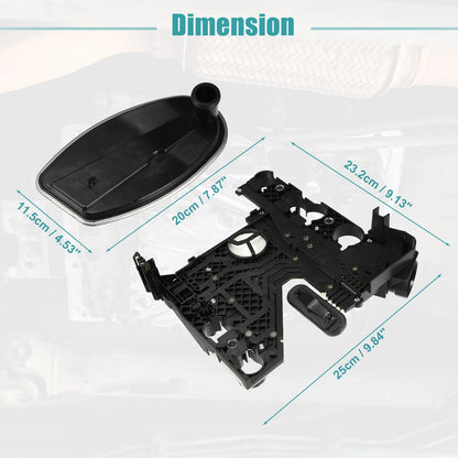 Transmission Conductor Plate Connector Adapter Set with Gasket for Jeep