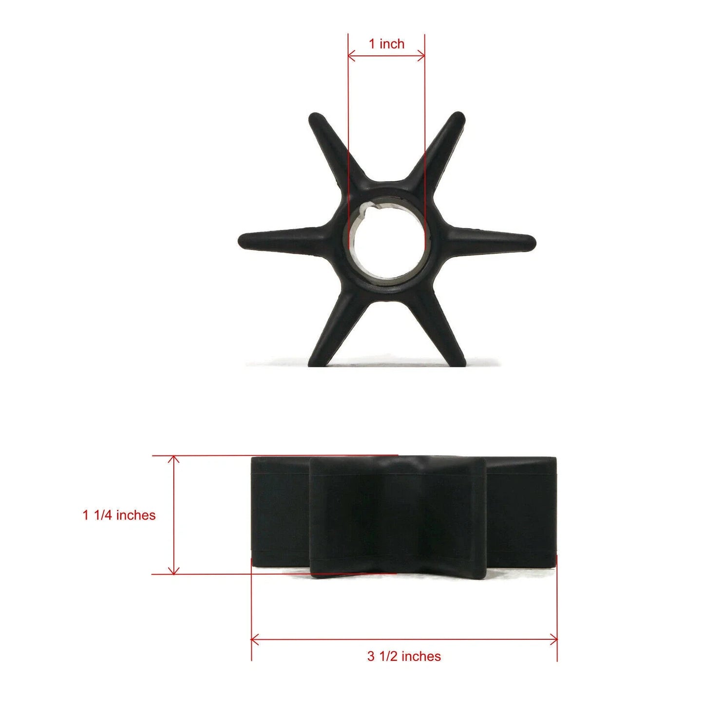Water Pump Impeller Kit for Mercury Mariner Outboard 70-90HP