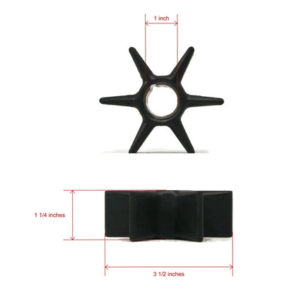 Water Pump Impeller Kit for Mercury Mariner Outboard 70-90HP