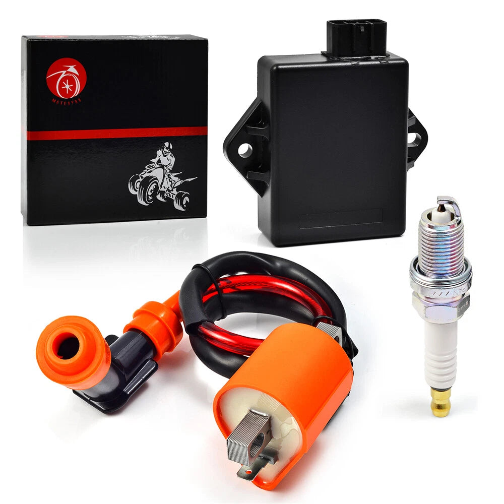 Ignition Coil Spark Plug CDI for Polaris Trail Boss 325 (2000-2002)