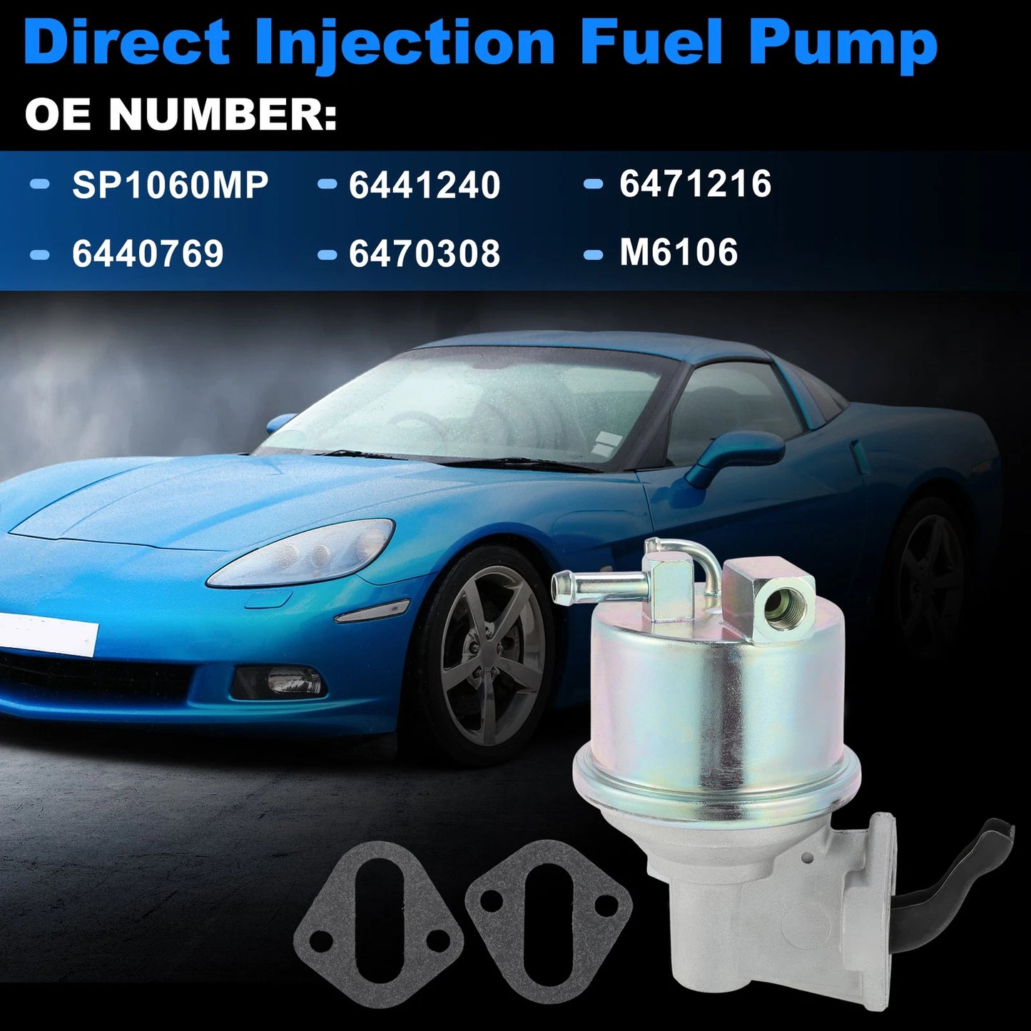 Mechanical Fuel Pump for Chevrolet Corvette (1970 - 1981)
