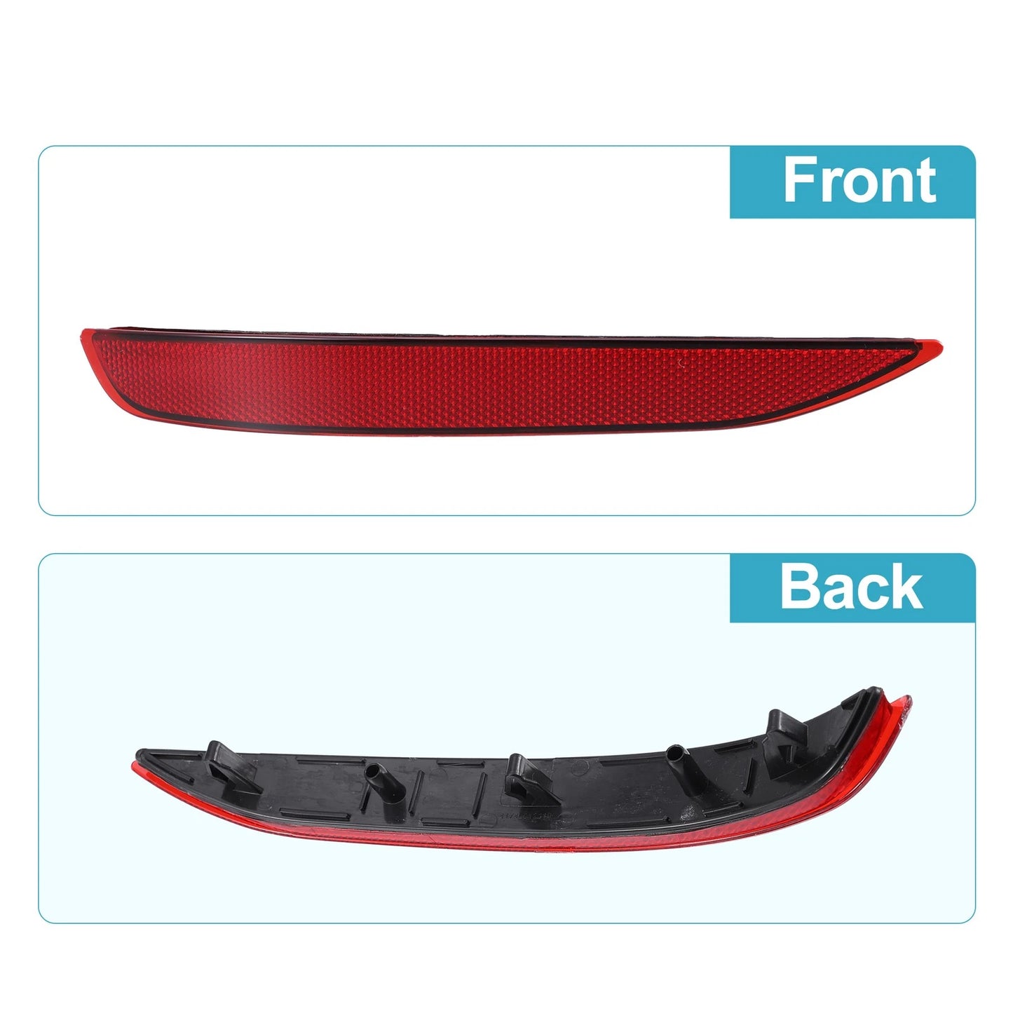 Left Side Rear Bumper Reflective Strip for Chevrolet Equinox (2018-2022)