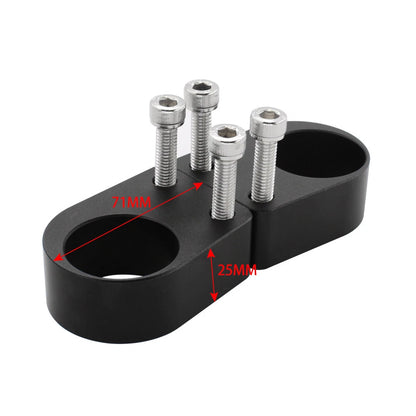 Aluminum Handlebar Riser Spacer for Kawasaki Ninja EX250 250R 300 08-19