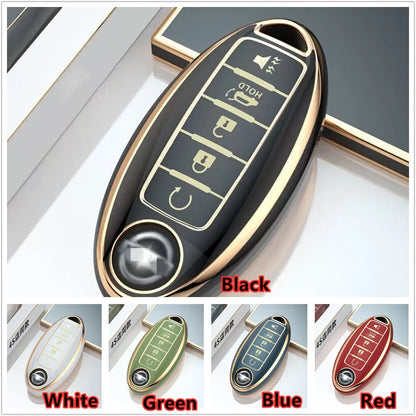 Remote Car Key Fob Case Cover 5 Button for Nissan Altima Maxima Murano Rogue