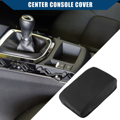 Center Console Armrest Cover for Ford Focus 2015-2018 Neoprene Black
