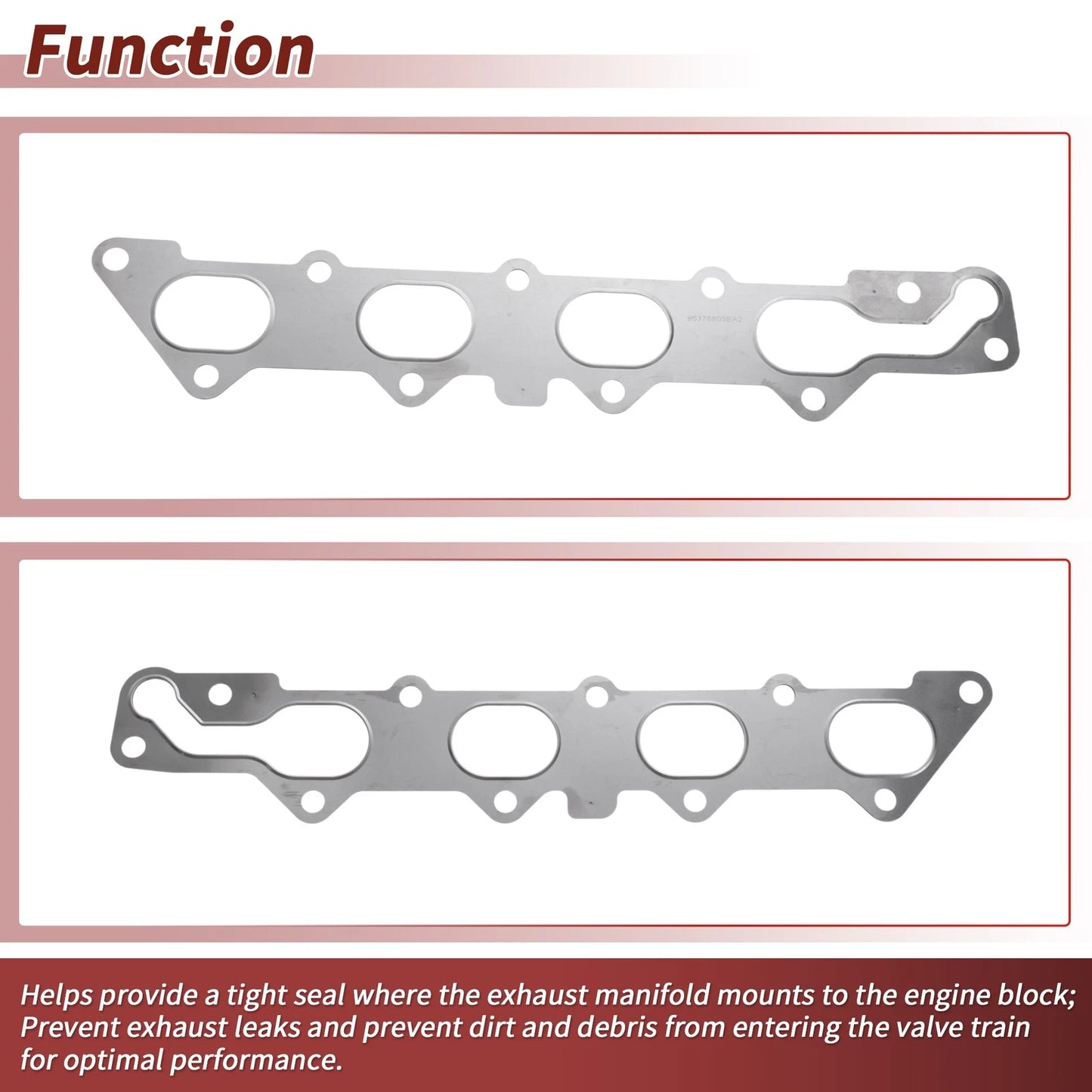 Exhaust Manifold Header Gasket for Chevrolet Aveo (2003-2013)