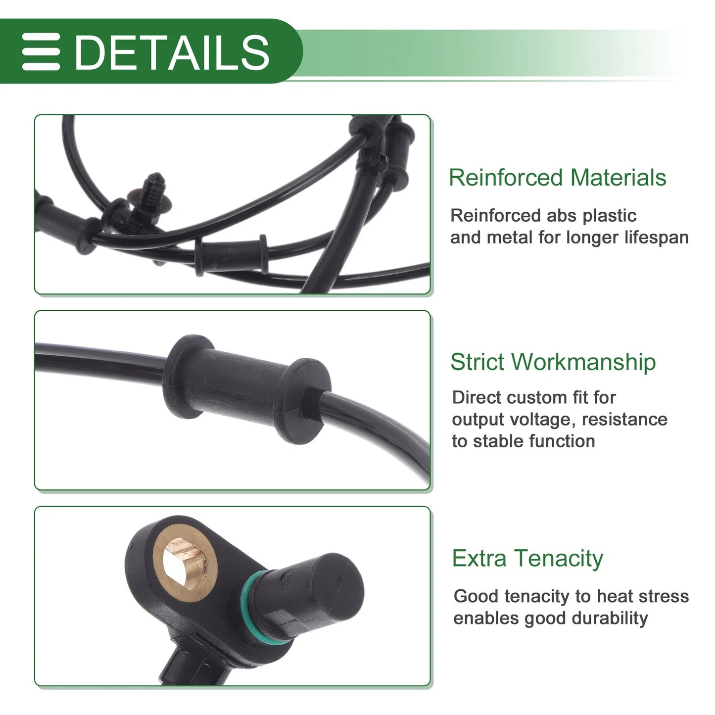 ABS Wheel Speed Sensor for Dodge Ram 3500 (2013)