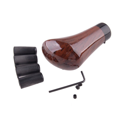 Walnut Wood Grain Manual Shift Knob for Universal Car Accessory
