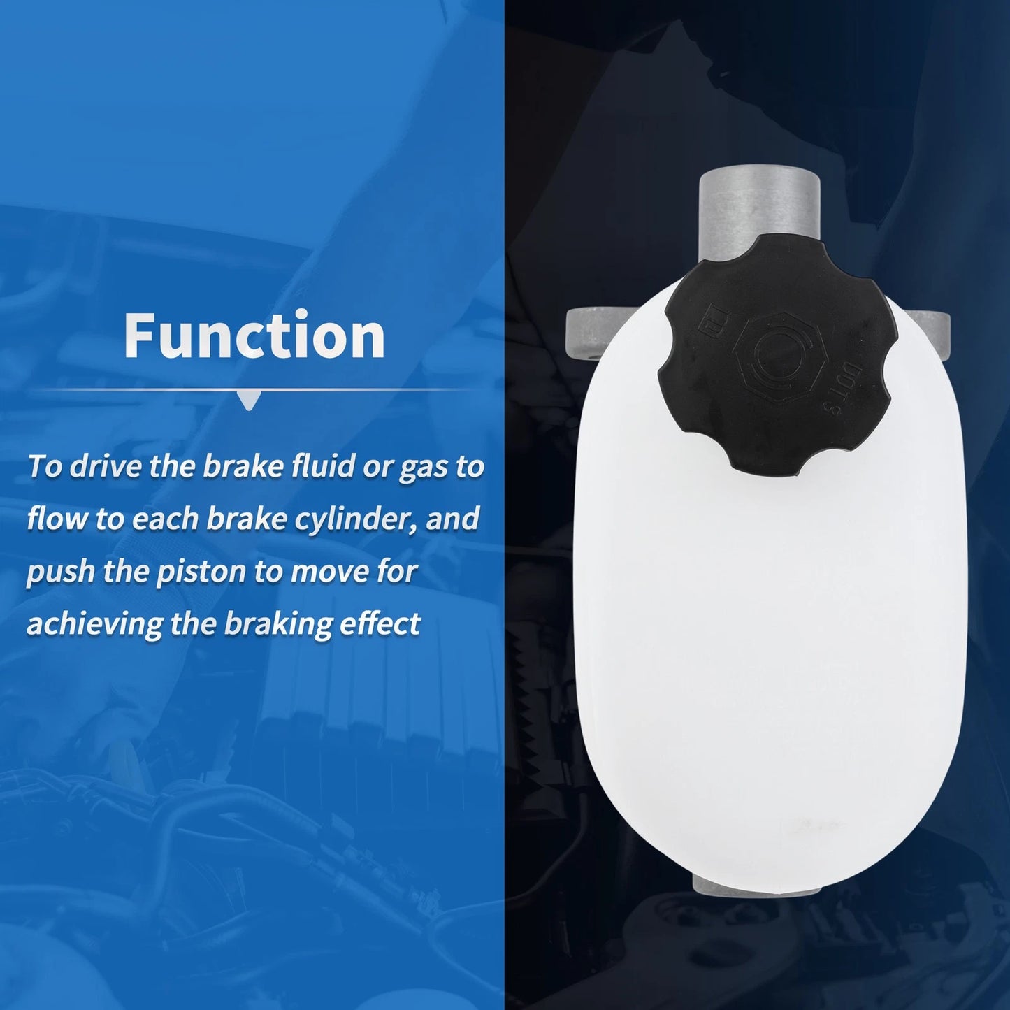 Brake Master Cylinder with Reservoir for Chevy Silverado 1500