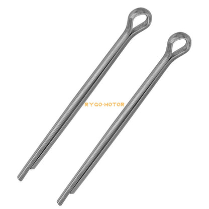 2x Rear Axle Nut Kit for Honda TRX300 TRX300FW Fourtrax 300 (1992–2000)