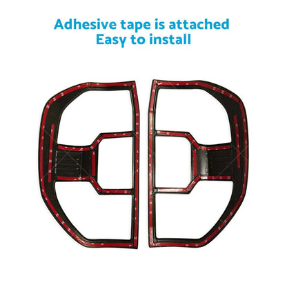 Black Headlight & Tail Light Trim Covers for LDV T60 (2017-2021)
