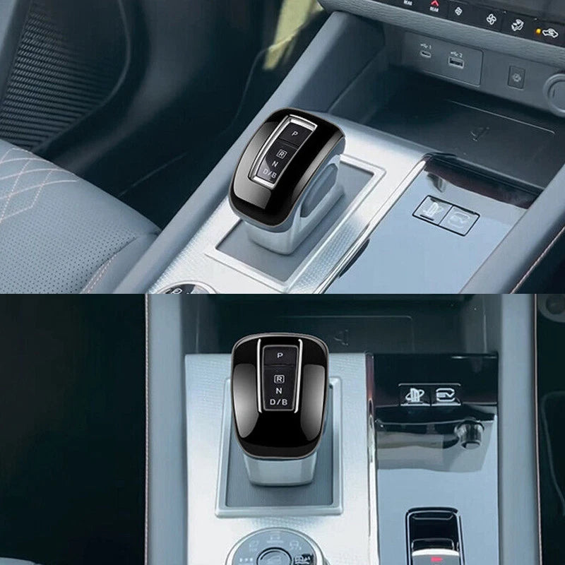 Black Gear Shift Knob Cover Trim for Mitsubishi Outlander (2022-2023)