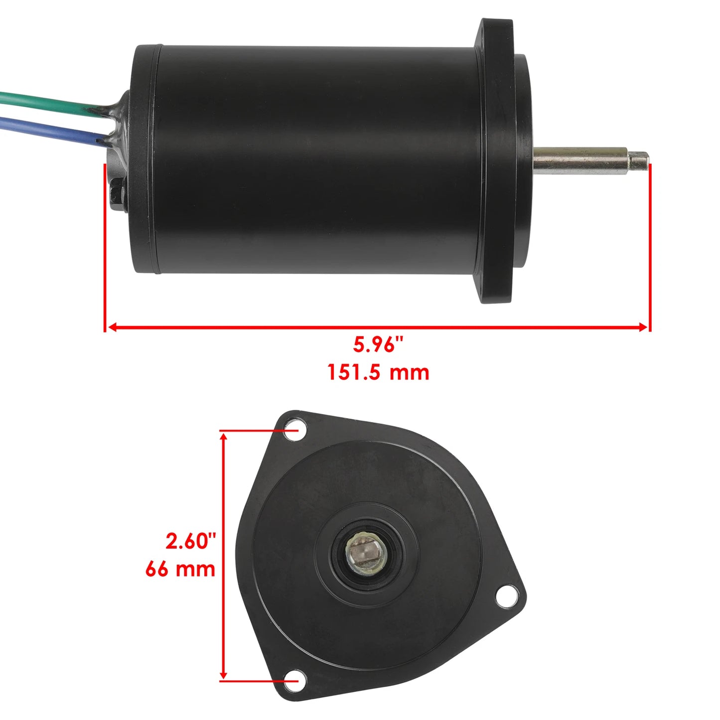 Tilt Trim Motor for Yamaha Outboard 40-50HP 4-Stroke