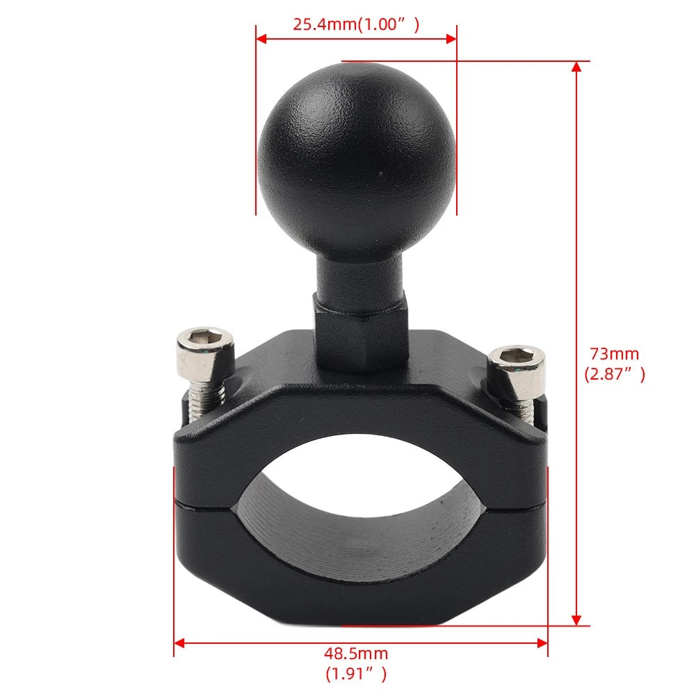 Motorcycle Handlebar GPS Phone Holder Bracket Clamp for Various Models