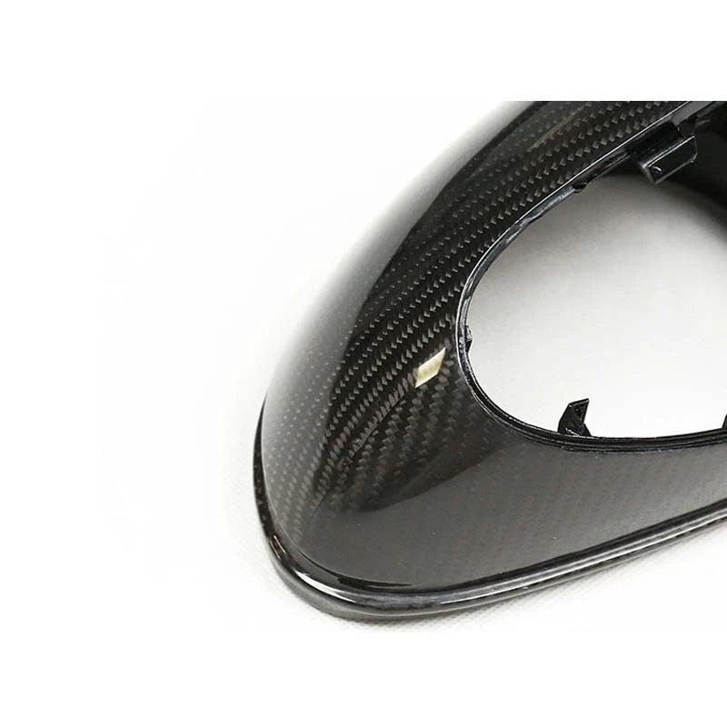 Carbon Fiber Replace Side Mirror Caps For Porsche 991 911 981 Boxster Cayman