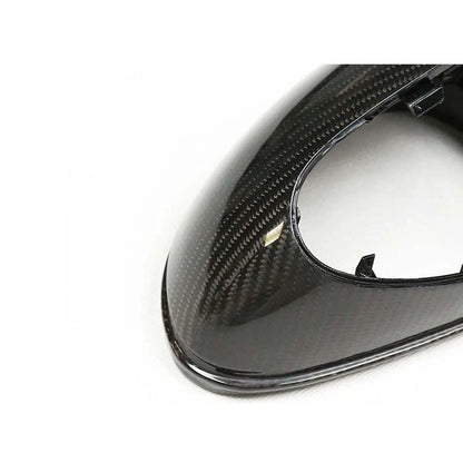 Carbon Fiber Replace Side Mirror Caps For Porsche 991 911 981 Boxster Cayman
