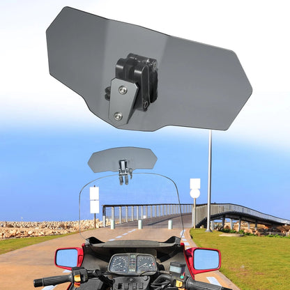 28cm Windshield Gray Lens Windshield Extension for Motorcycle
