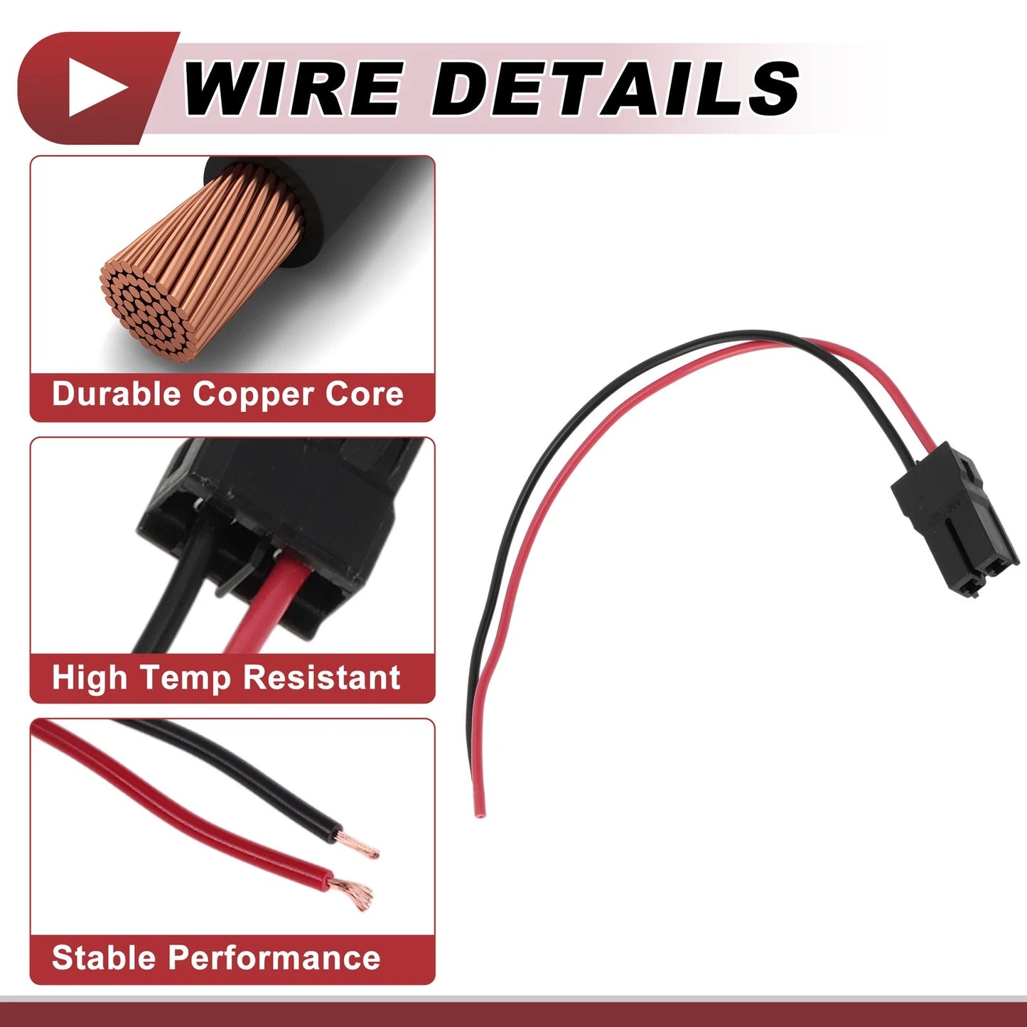 Parking Light Socket Wiring Set for Nissan Versa Note (2014-2019)