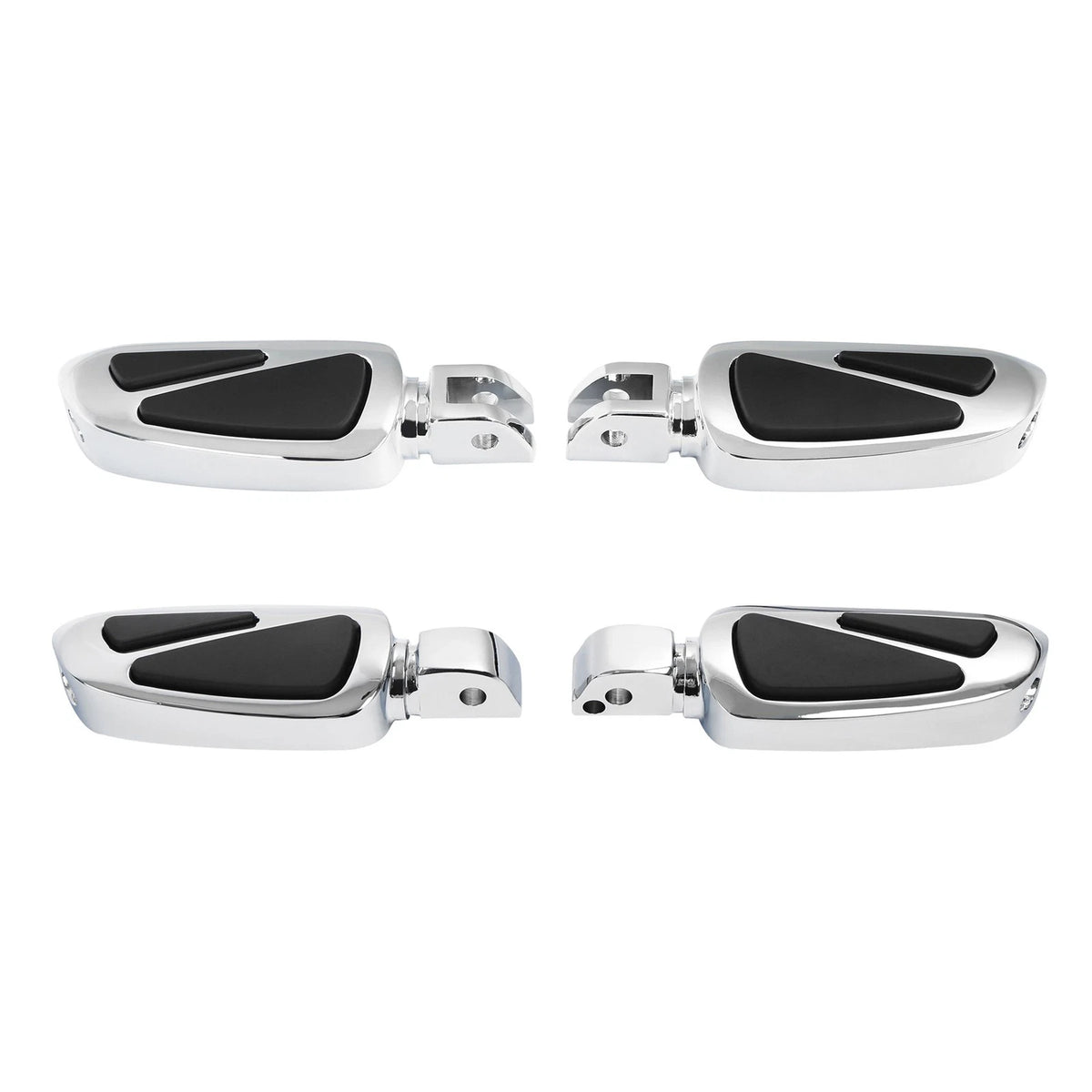 Chrome Rider Driver & Passenger Footpegs for Harley Low Rider (2018-2025)