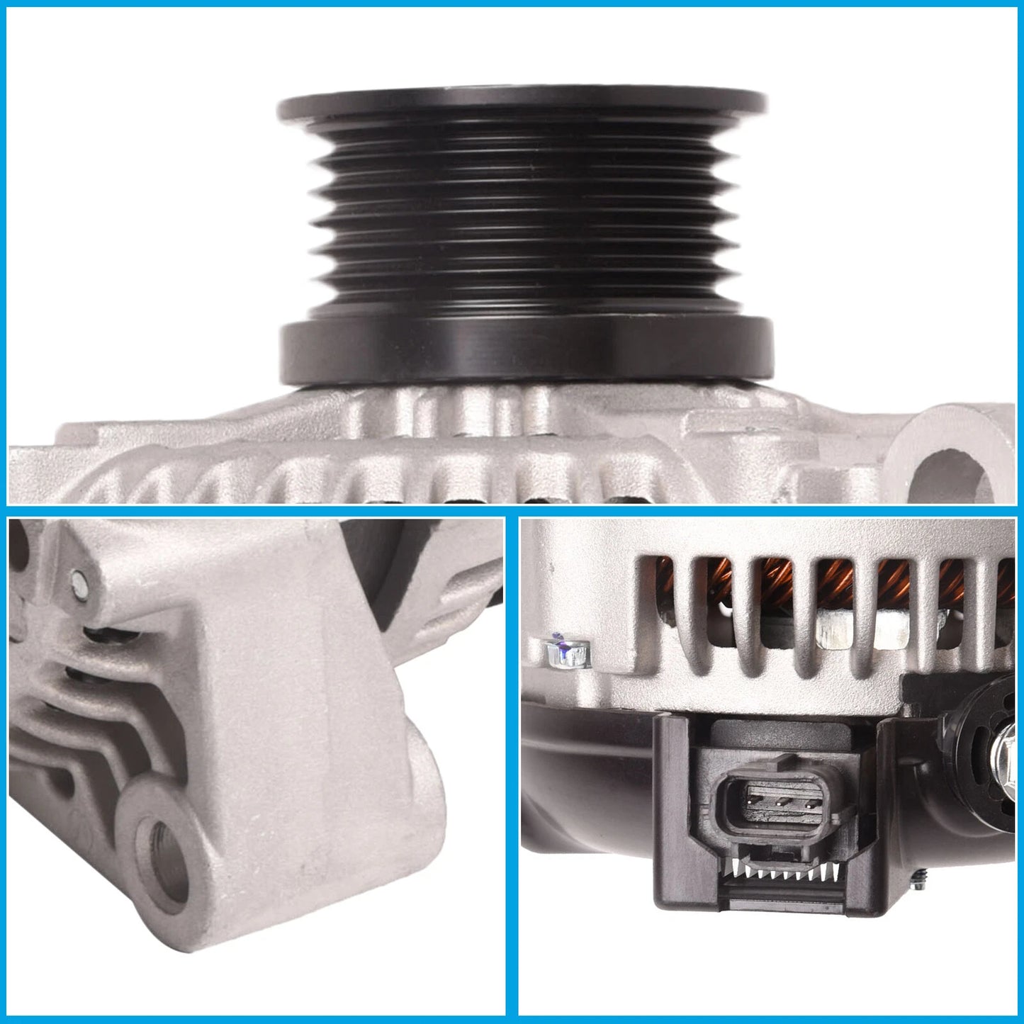 Alternator for Land Rover Discovery 3 4.0L V6 (2004-2009)