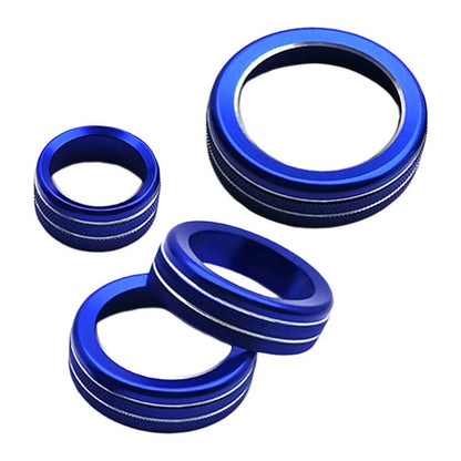 4 x 4WD Headlight Switch Knob Cover Trim Ring for Ford F150 (2009-2014)