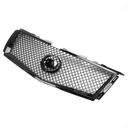 Front Bumper Grille Mesh for Cadillac CTS (2008-2013) Black Honeycomb