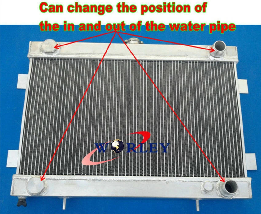Radiator & Fans for Universal HQ WB LH LX Torana GTS Monaro Kingswood