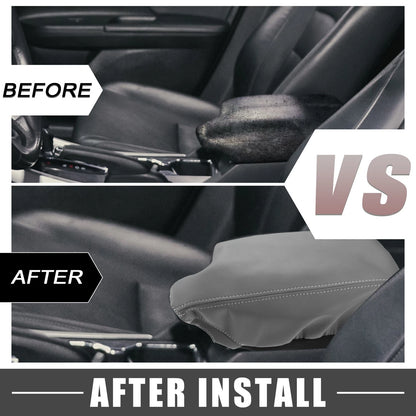 Center Console Armrest Cover Trim for Honda Accord (2013-2017) Gray