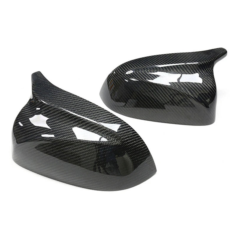 Carbon Fiber Side View Mirror Cover Fit For BMW X3 X4 X5 G01 G02 G05 2018-2020