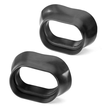 Ram Air Direct Rubber Intake Boots for Suzuki GSXR 600 750 (2004–2005)