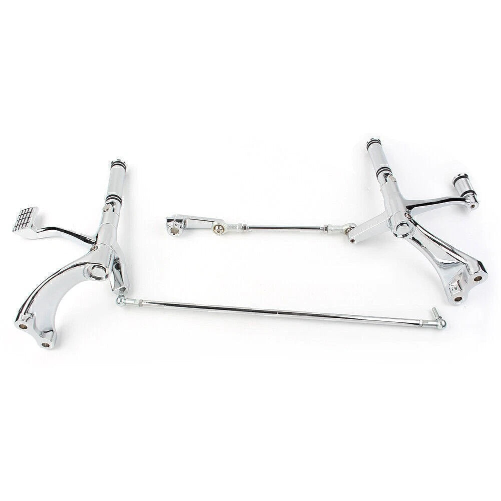 Complete Forward Controls Kit Pegs Lever Linkages for Harley Sportster (04-13)