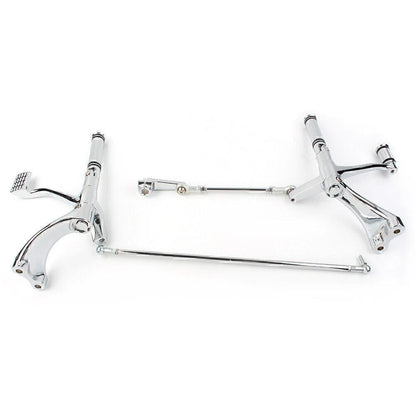 Complete Forward Controls Kit Pegs Lever Linkages for Harley Sportster (04-13)