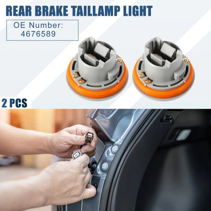 Taillamp Light Bulb Socket Set for Chrysler Town & Country (2001 - 2016)