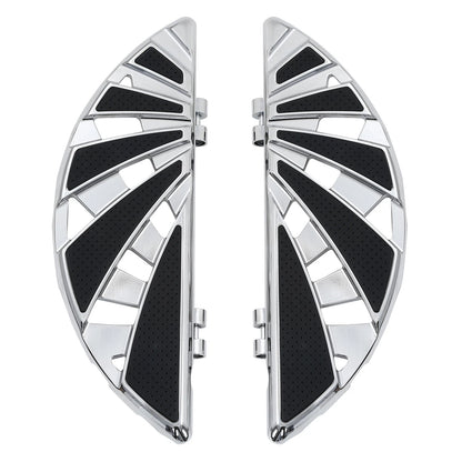 Chrome Driver Floorboards Mount Bracket for Harley Touring Road Glide (14-24)